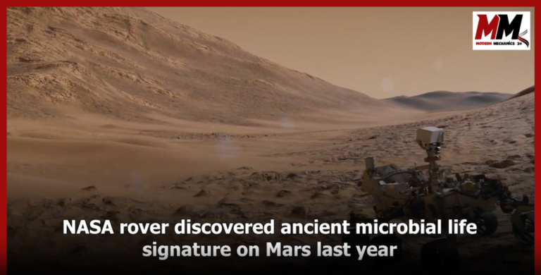 NASA rover discovered ancient microbial life signature on Mars