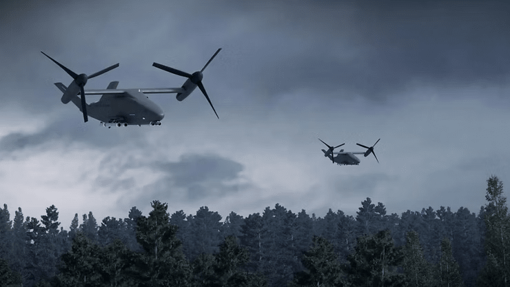 Flight Testing R6000 Tiltrotor