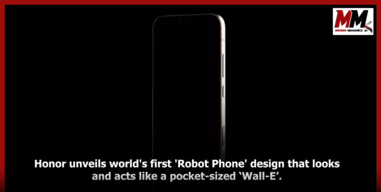 Honor unveils world's first 'Robot Phone' design