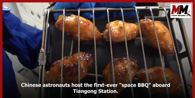 First-ever “space BBQ”