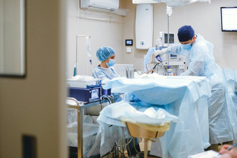 The LivsMed STARK surgical robot system in a clinical setting, part of the portfolio expanded following the company's $1 billion IPO.