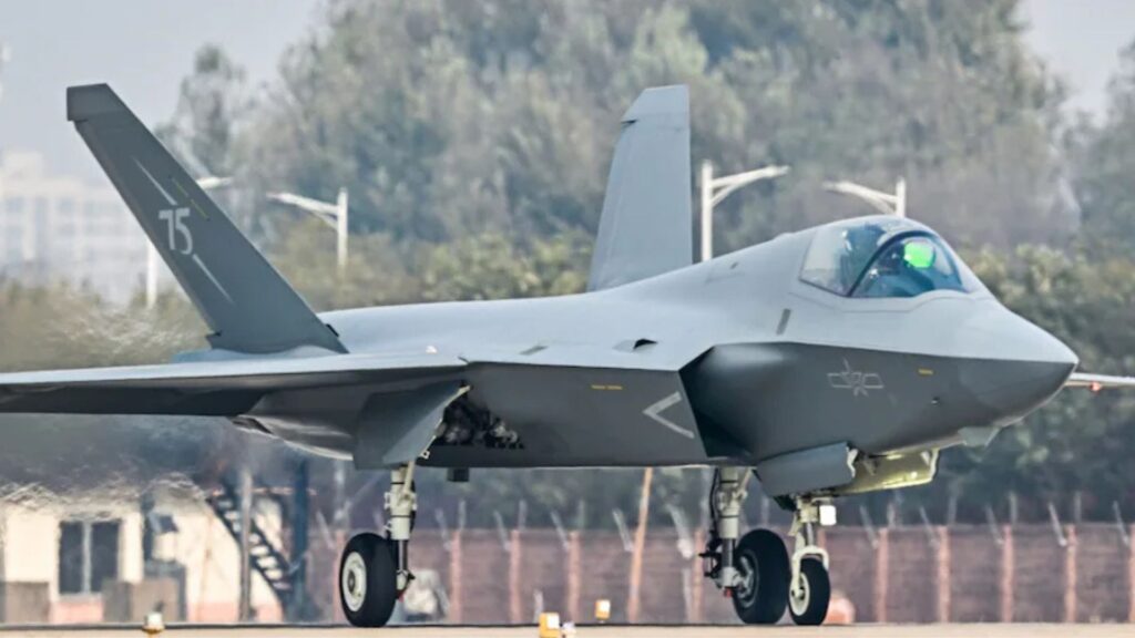 Beijing’s J-35A fifth-generation fighter jet.