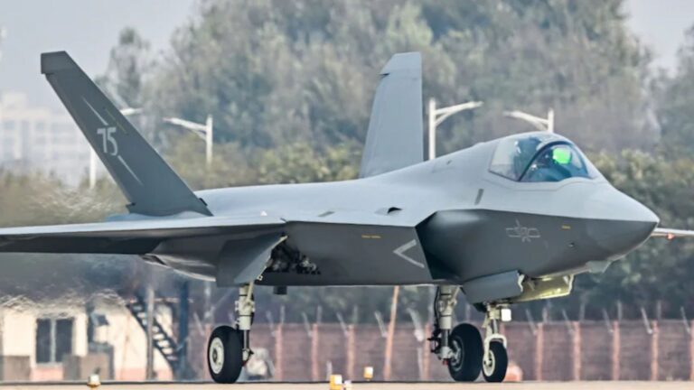 Beijing’s J-35A fifth-generation fighter jet.