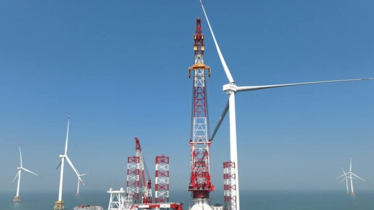 World’s First 20-MW Offshore Wind Turbine Goes Live in China’s Fujian Seas