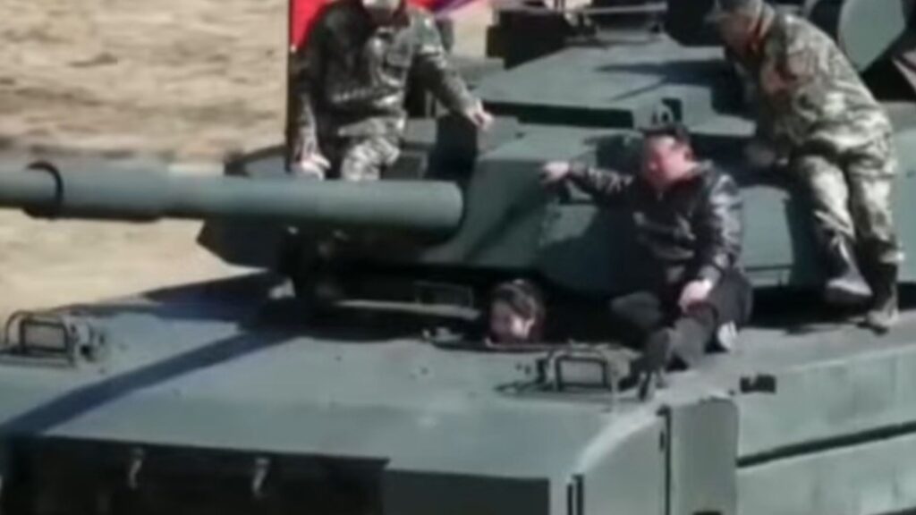 North Korea War Tank