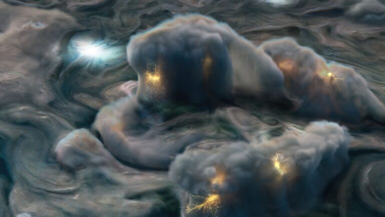 Jupiter’s Lightning