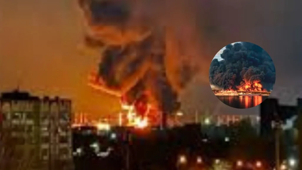 Baltic Flames Stall Oil Flow as Ukraine Hits Russia’s Energy Lifeline Hard.