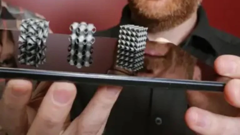 3D-printed metal cools