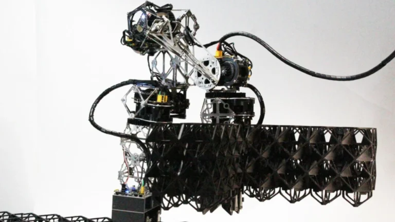 Robotically assembled building blocks