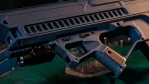 electromagnetic coil gun pistol
