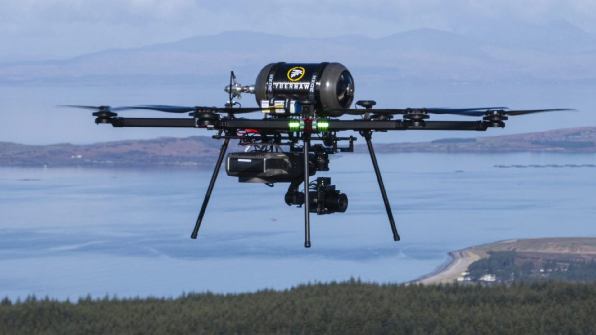 Scientists Install Hydrogen Heart, Lithium-Sulfur Batteries to Double Drone Flight Time