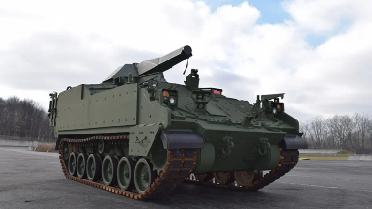 AMPV variant equipped with a 30mm cannon