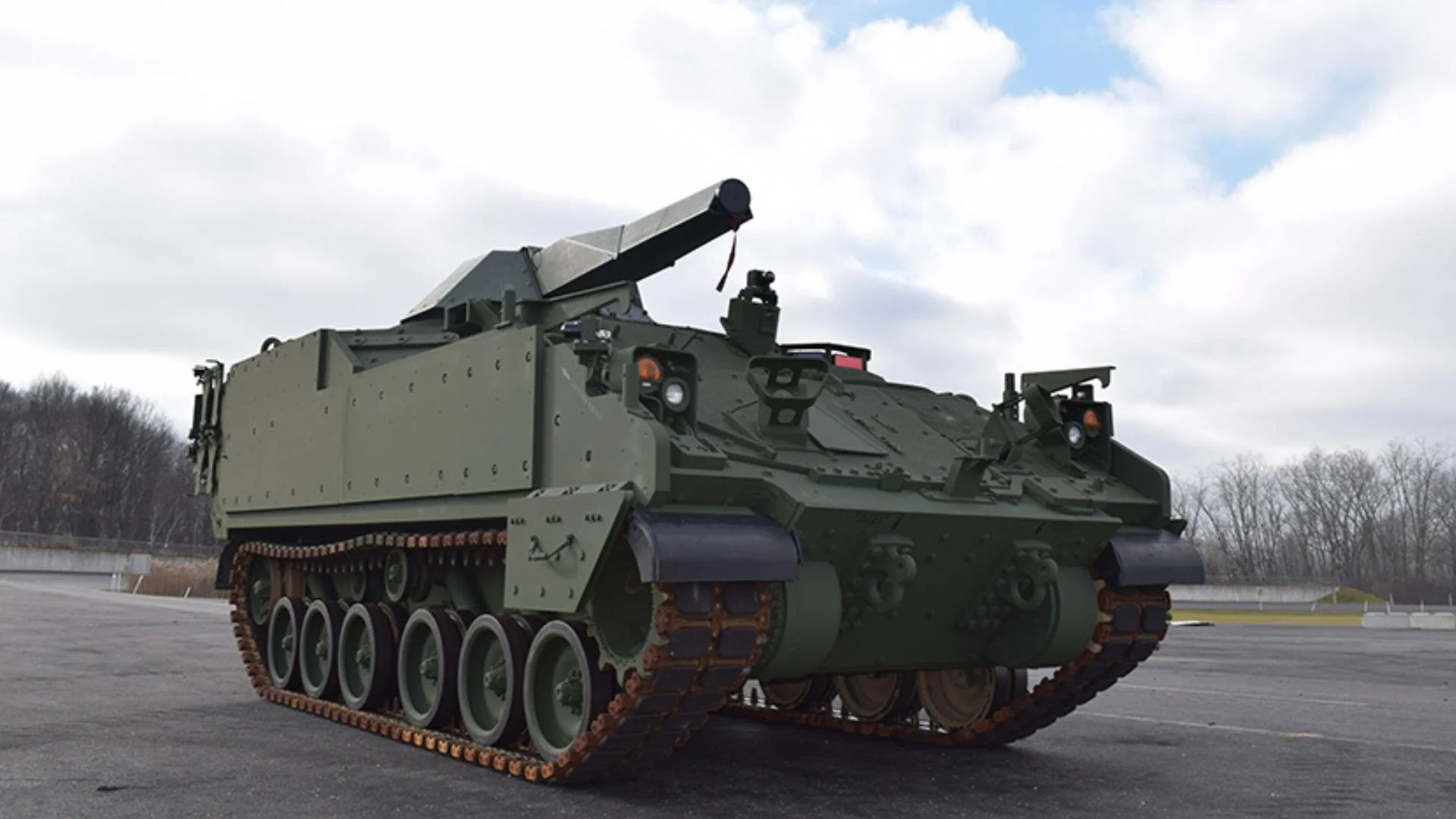 AMPV variant equipped with a 30mm cannon