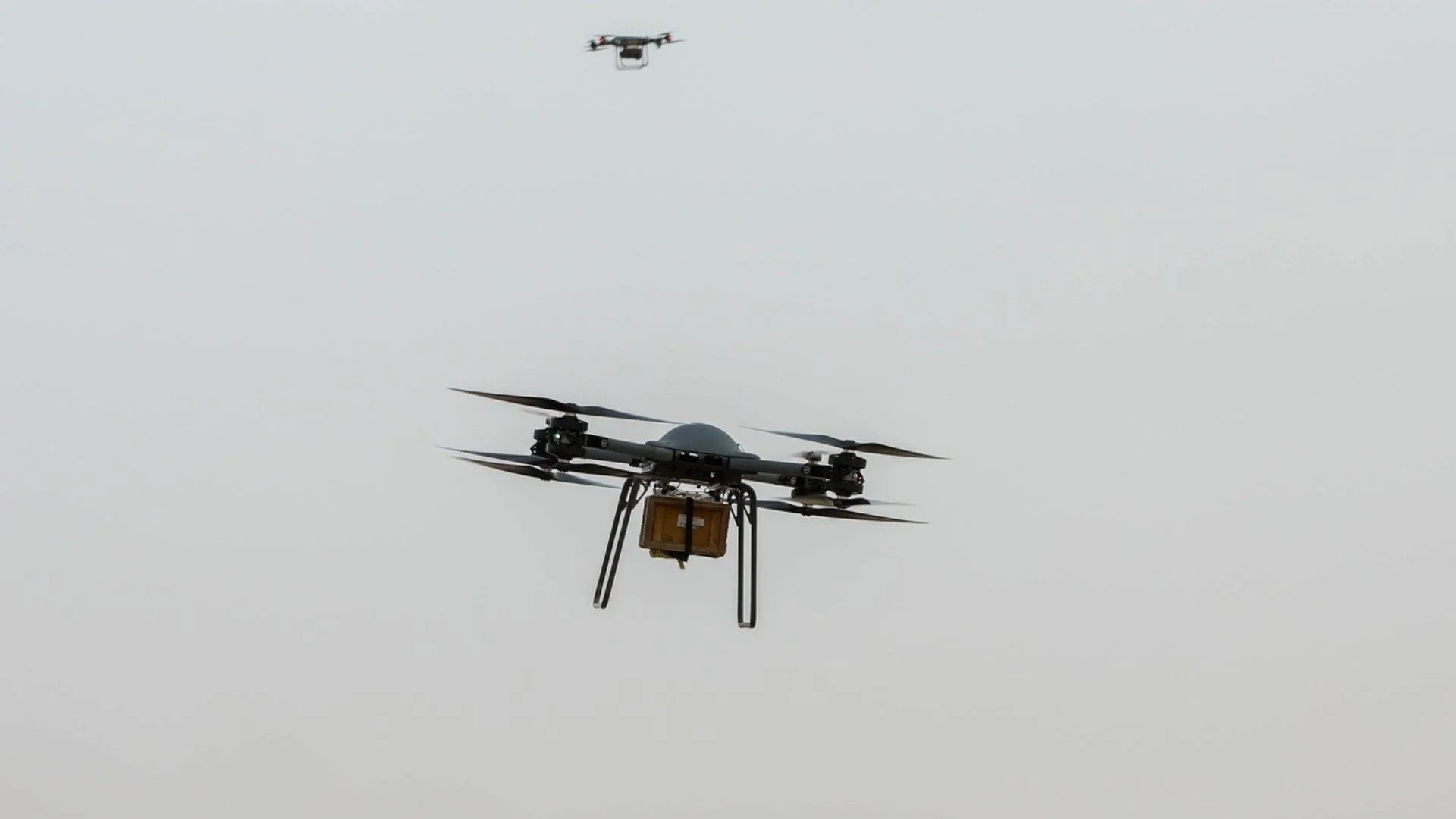US Army tests rocket launcher on TRV 150 resupply drone