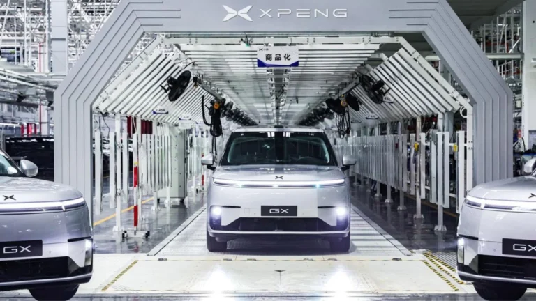 XPeng Begins Mass Production of Robotaxi in China