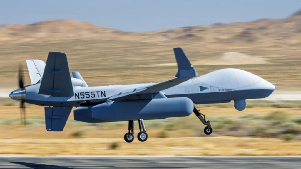 MQ-9B AEW Drone Takes Flight With Saab Radar Pods