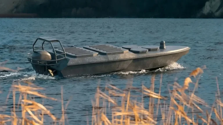 Ukraine's Katran X1.2 naval drone can launch 27 FPV interceptors at sea