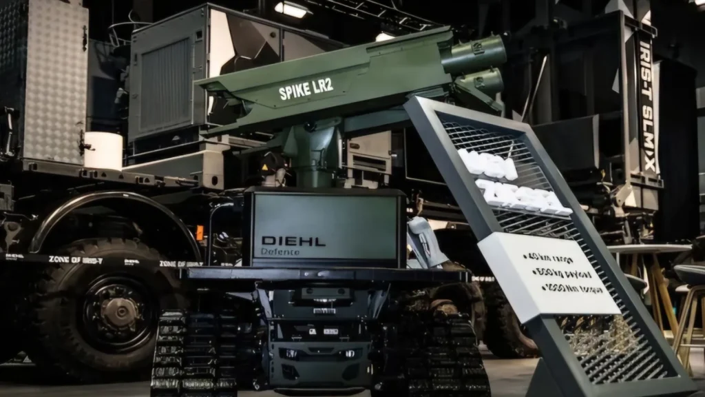 Germany Arms Ziesel Robot With SPIKE LR Missile