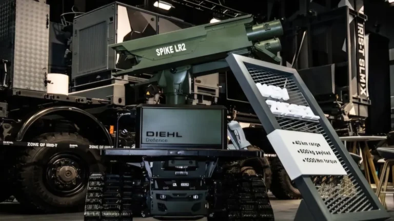Germany Arms Ziesel Robot With SPIKE LR Missile