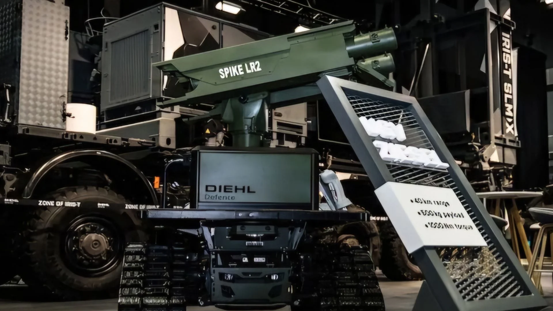 Germany Arms Ziesel Robot With SPIKE LR Missile