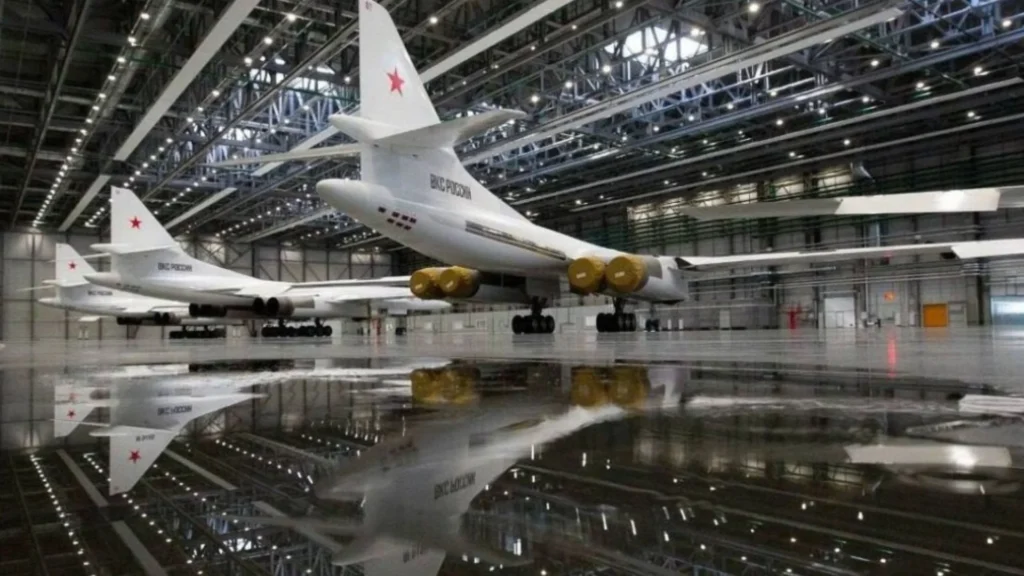 Upgraded Tu-160M Bomber