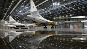 Upgraded Tu-160M Bomber