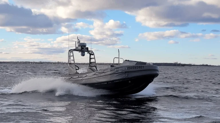 HII Hands Over ROMULUS-25 Autonomous USVs