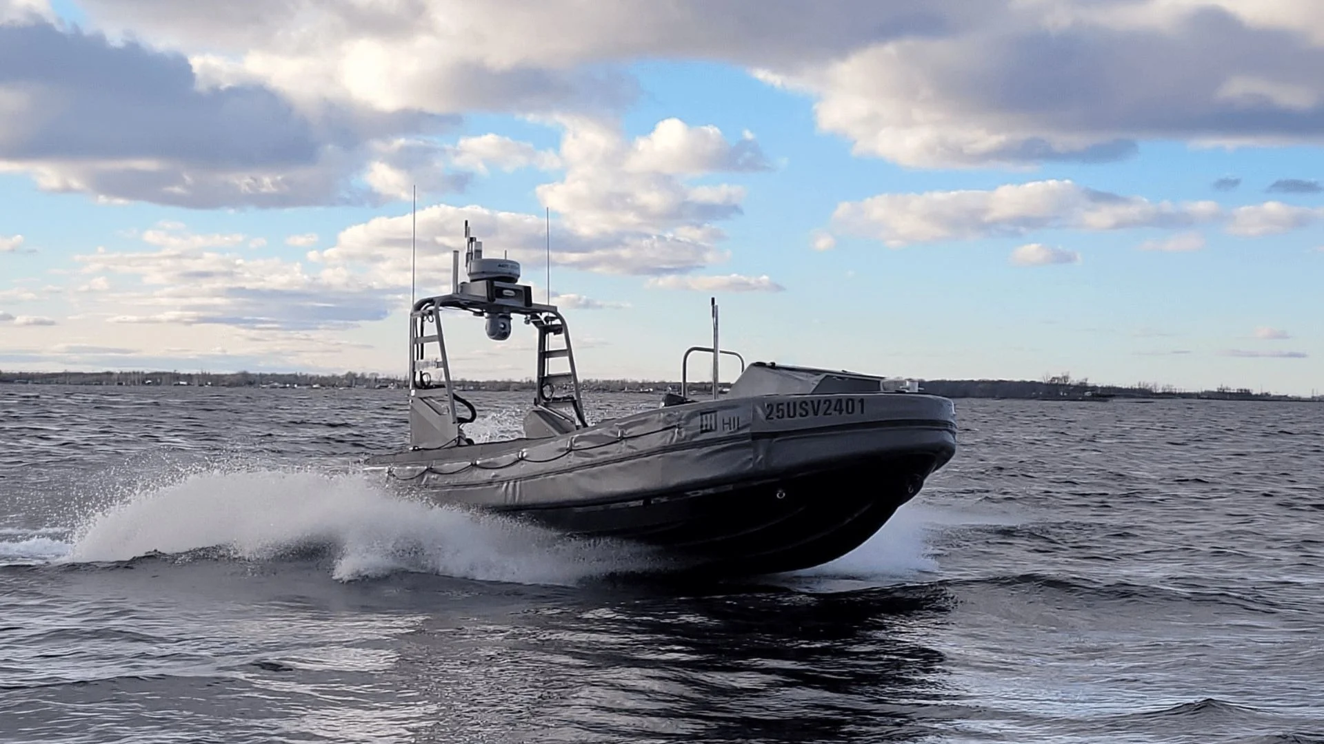 HII Hands Over ROMULUS-25 Autonomous USVs