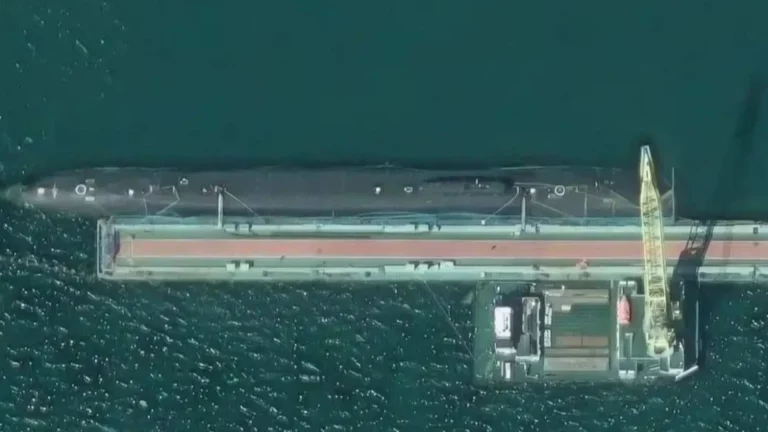Russian Submarines at Rybachiy Base Get Anti-Drone Nets to Shield Borei-Class Vessels