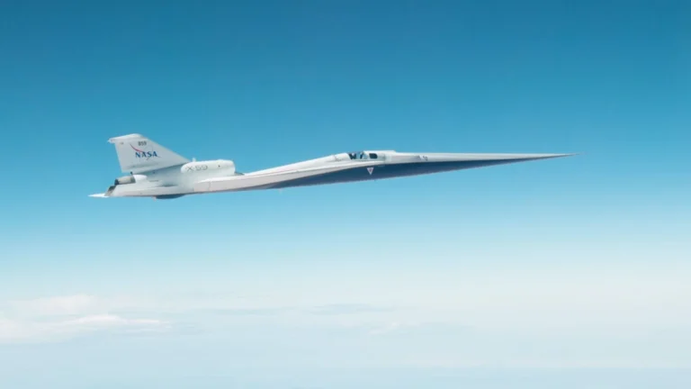 NASA X-59 Hits Mach 1.4