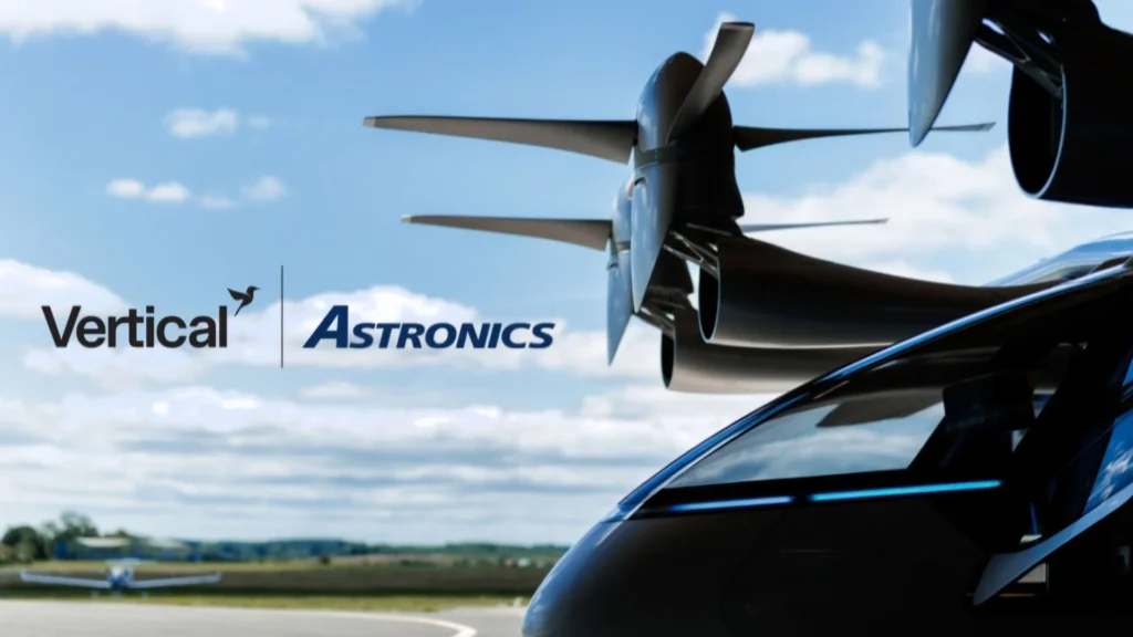Vertical Aerospace Picks Astronics to Power Valo eVTOL Aircraft's Critical Electrical Systems