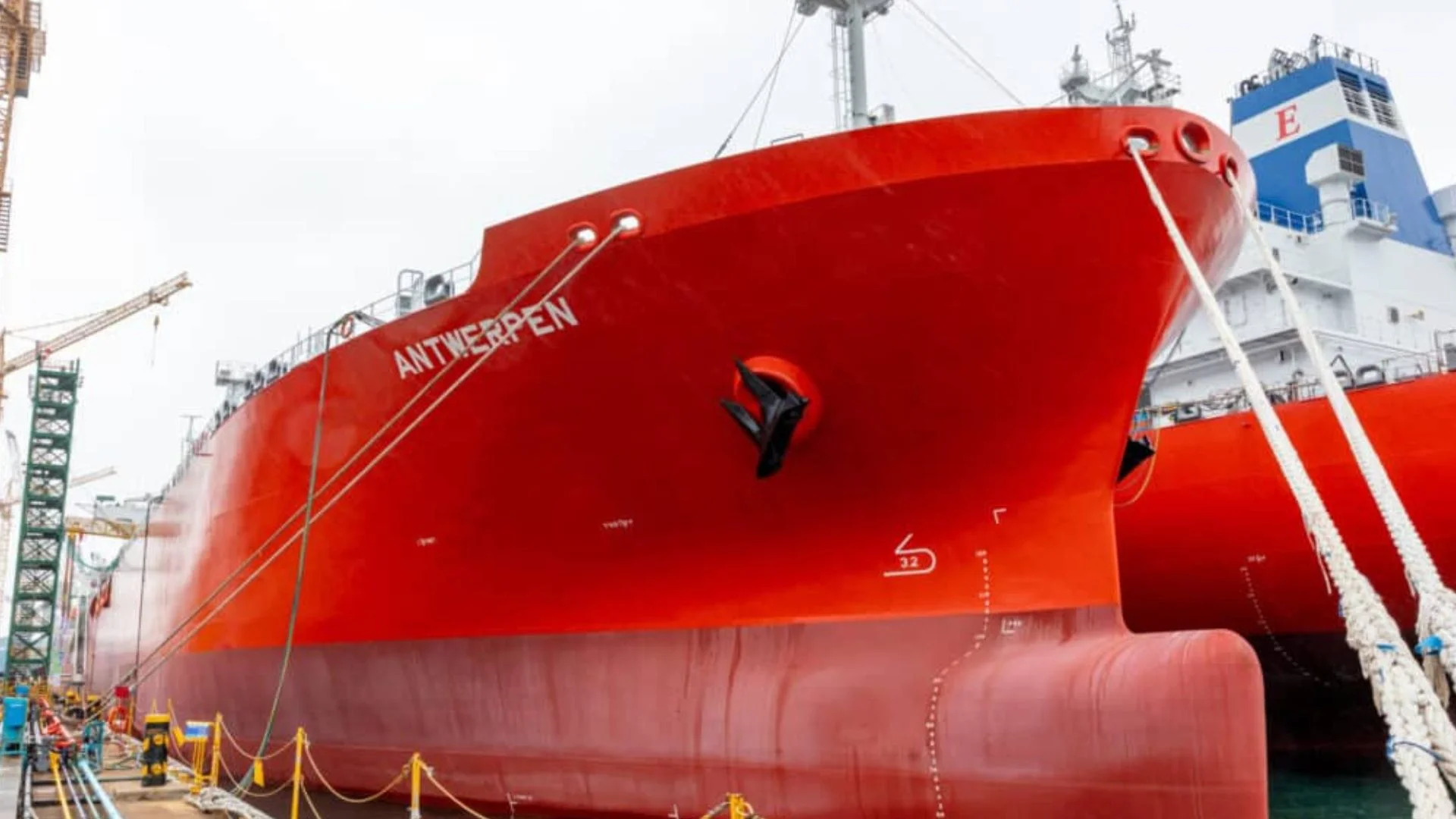 Exmar Receives First Ammonia-Powered Dual-Fuel Vessel