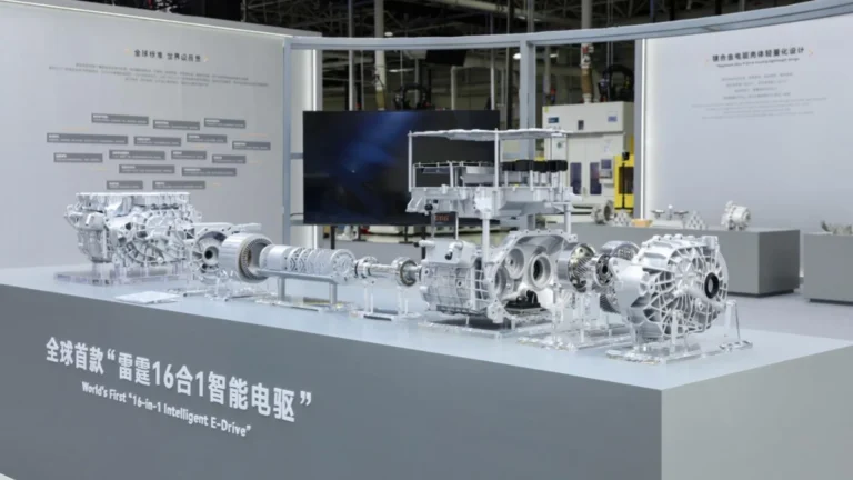 Geely Unveils New 16-in-1 E-Drive as the Geely TT Set Two New Guinness World Records for EVs
