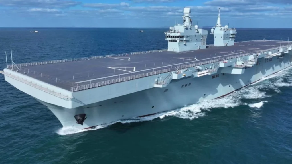 China’s Type 076 Drone Carrier Sets New Naval Standard With EMALS and Combat UAV Operations