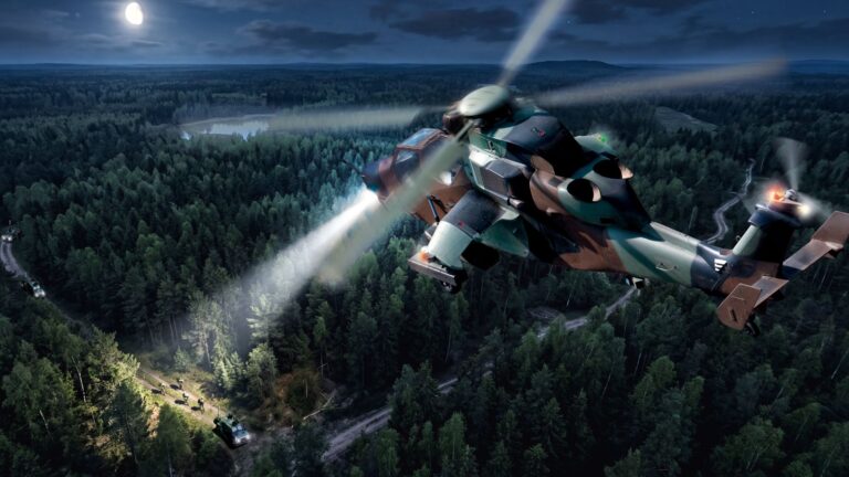 Thales' New Search and Landing Light Gives Helicopters 360° Night Vision Edge