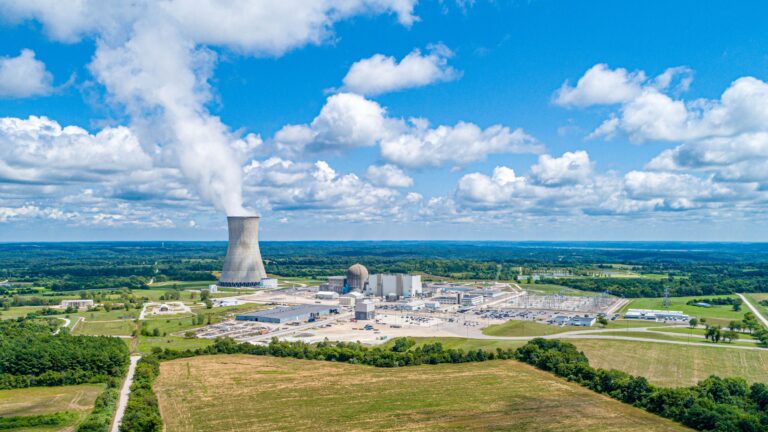 Engineers work on advanced nuclear energy technology as part of a U.S. Department of Energy research program.