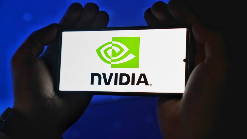 NVIDIA Vera Rubin NVL72 AI computing system designed for high-efficiency agentic AI workloads.