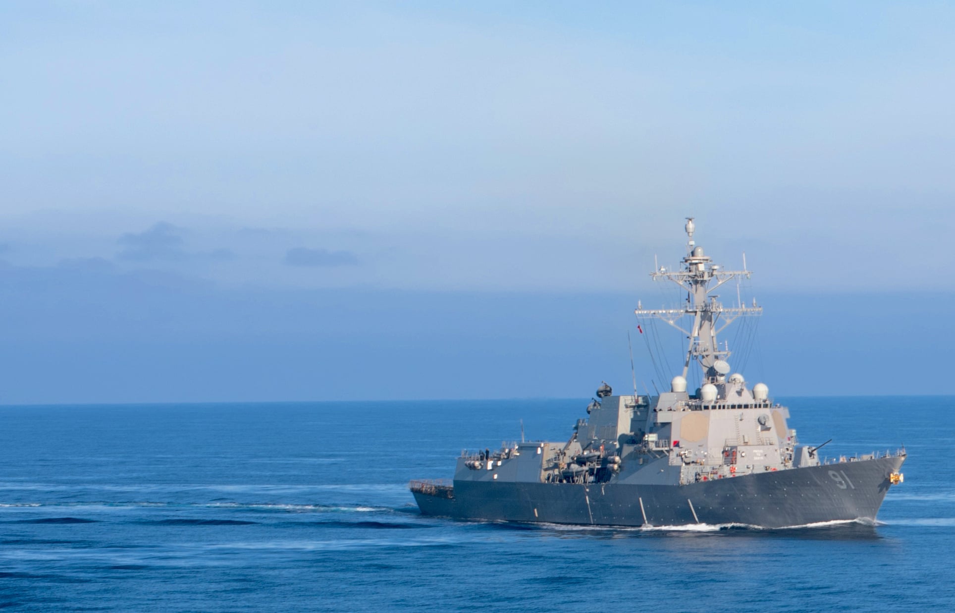 new SPY-6 radar