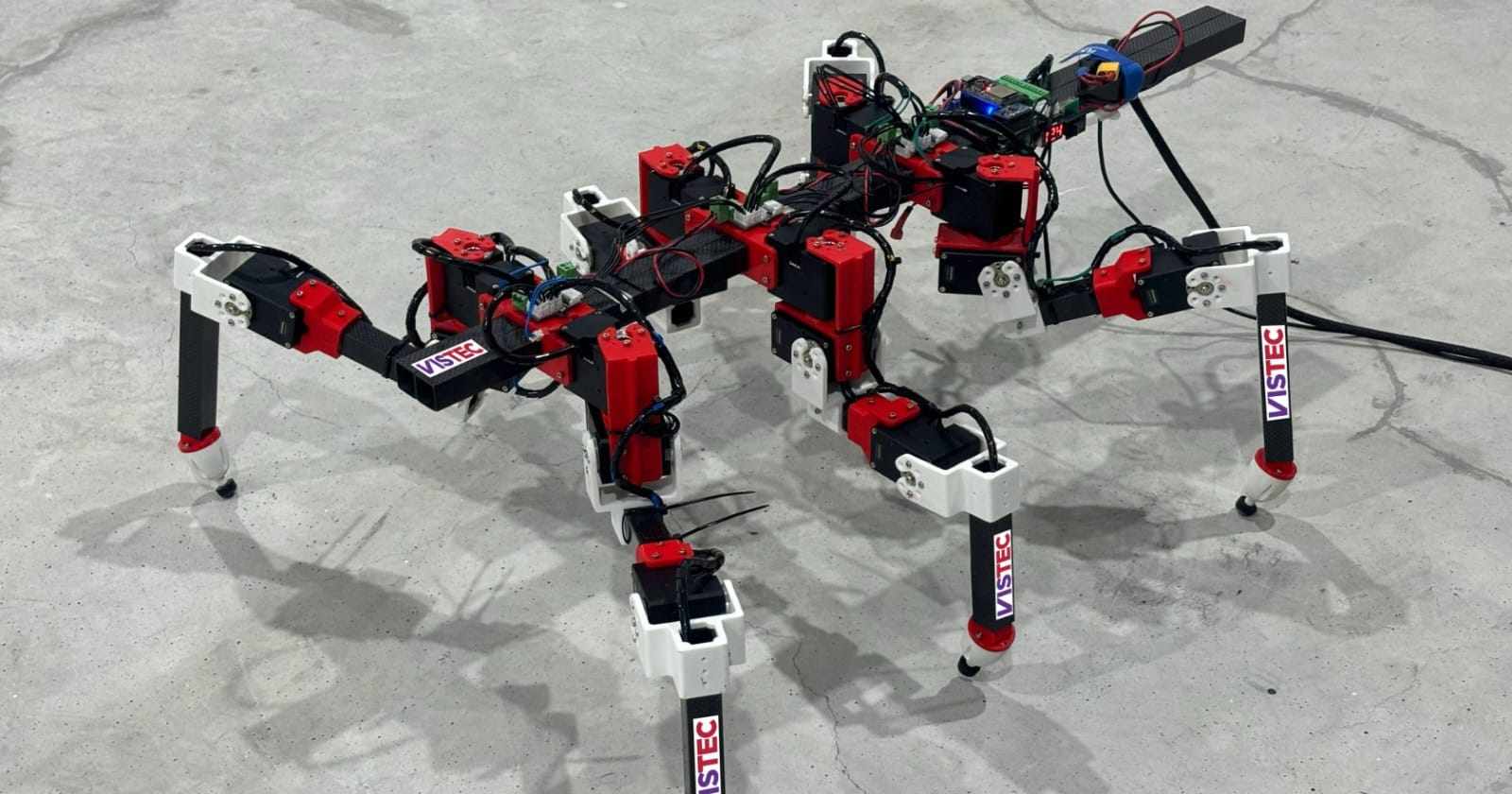 a six-legged robot