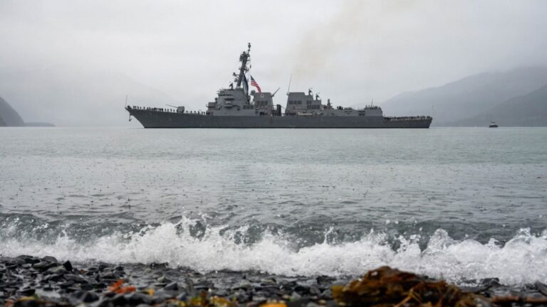 US Navy Commissions USS Ted Stevens With Advanced Radar And Missile Defence Systems