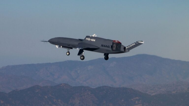 Northrop Grumman’s Talon Blue Flies Autonomously in First Test of New Drone Wingman