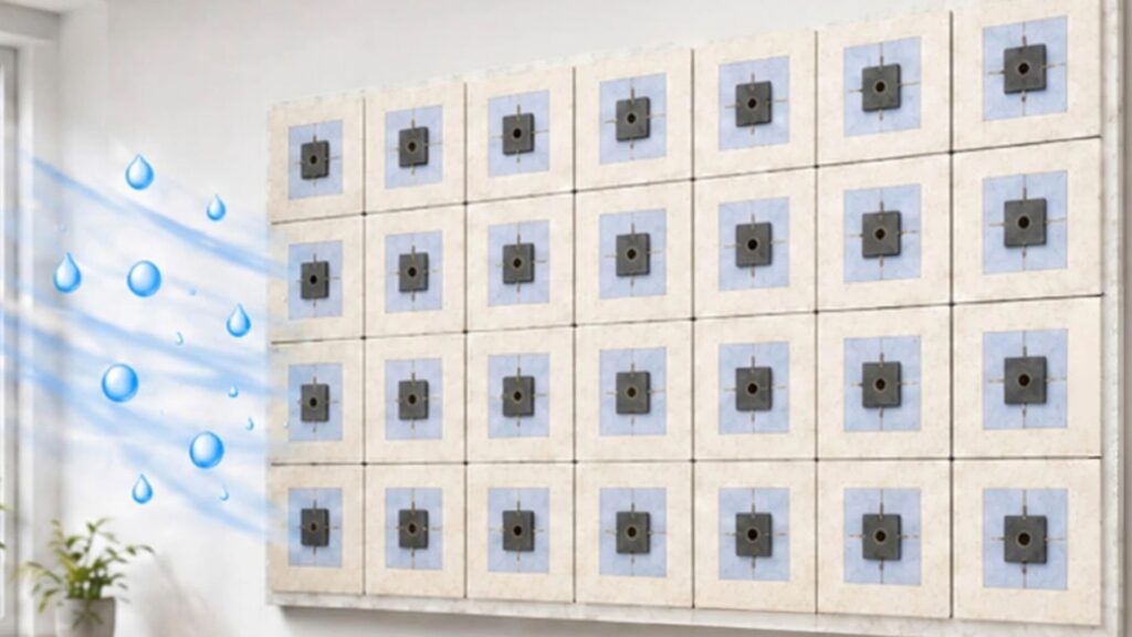 Smart Wallpaper Turns Indoor Humidity Into Electricity For Small Devices, Sensors At Home