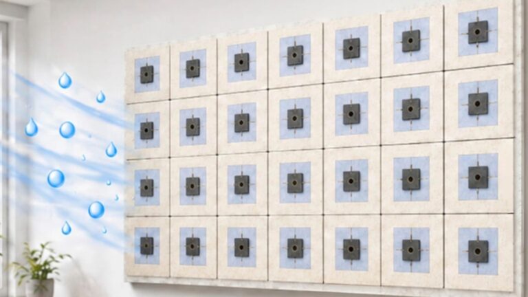 Smart Wallpaper Turns Indoor Humidity Into Electricity For Small Devices, Sensors At Home